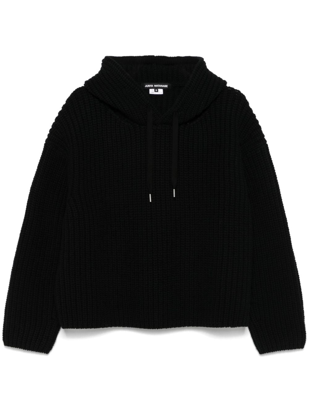 JUNYA WATANABE Hooded Wool Jumper for Women - Fall/Winter 2024