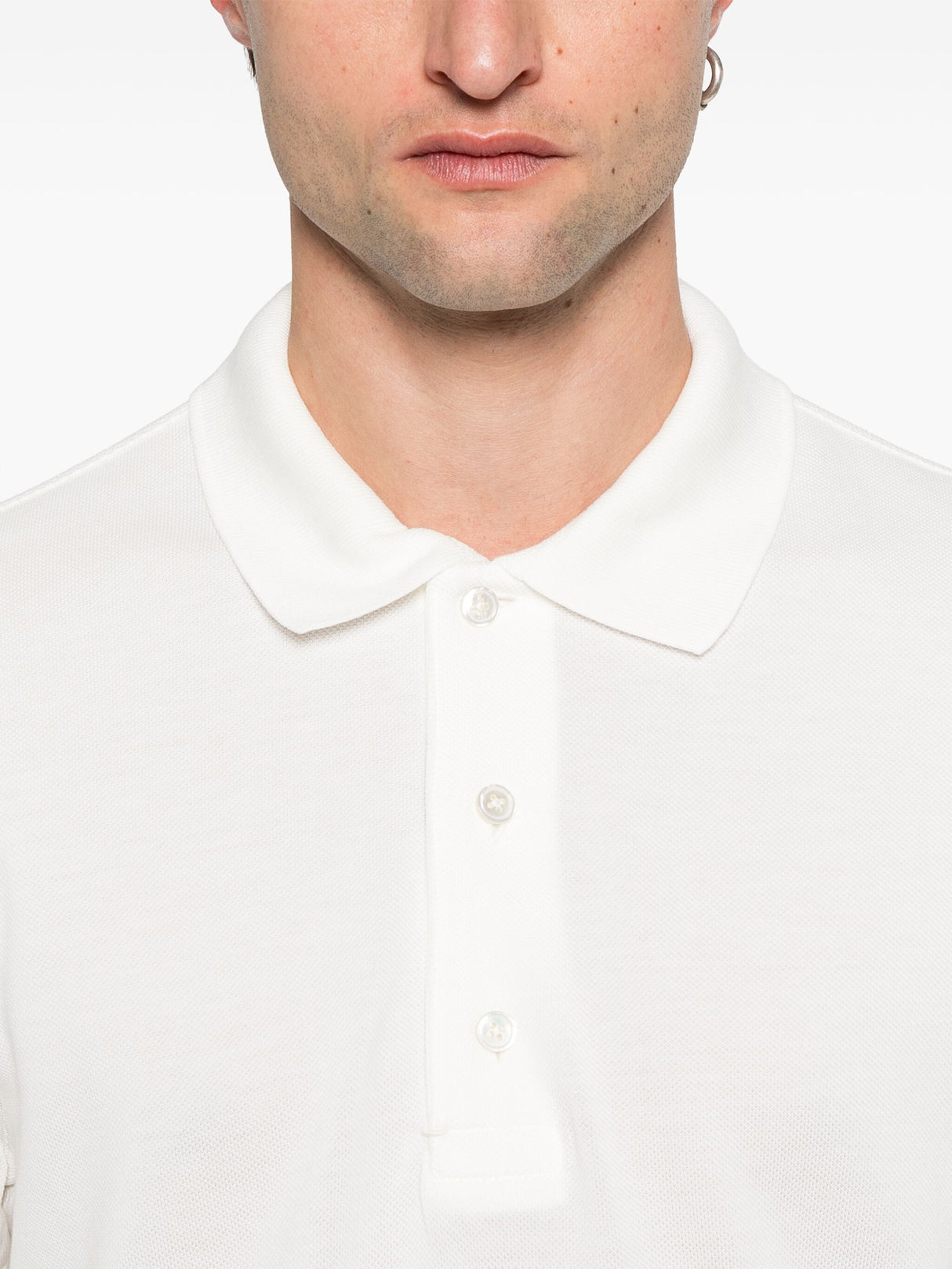 TOM FORD Cut and Sewn Polo Shirt - Mini Fit