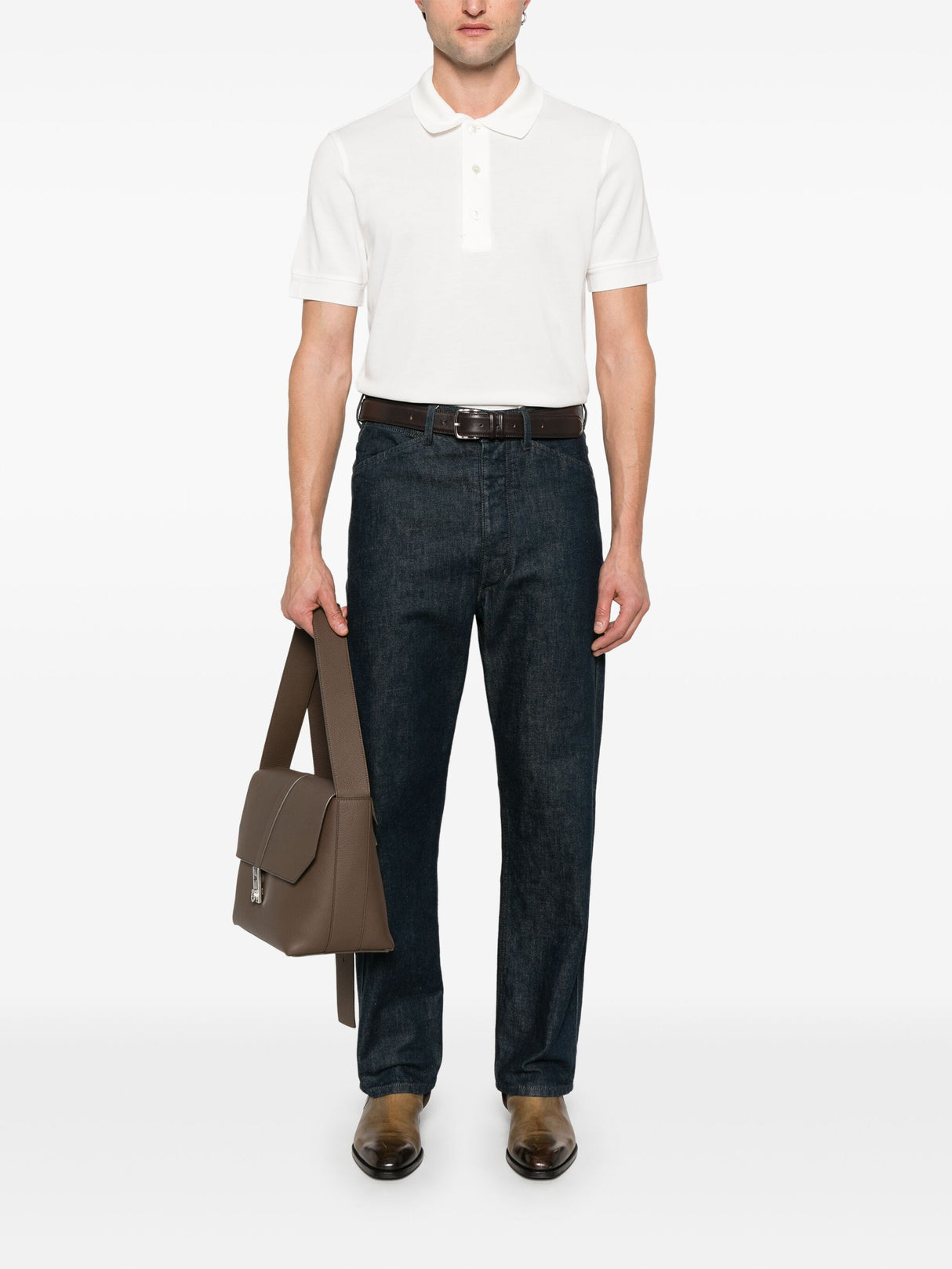 TOM FORD Cut and Sewn Polo Shirt - Mini Fit