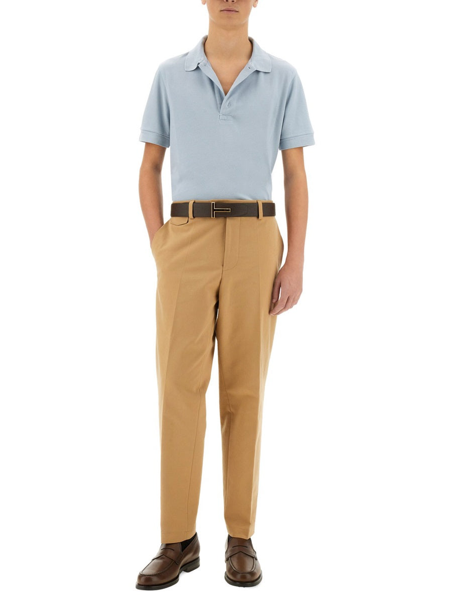 TOM FORD Classic Piquet Polo - Size 48