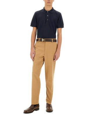 TOM FORD Classic Piquet Polo - Size 48