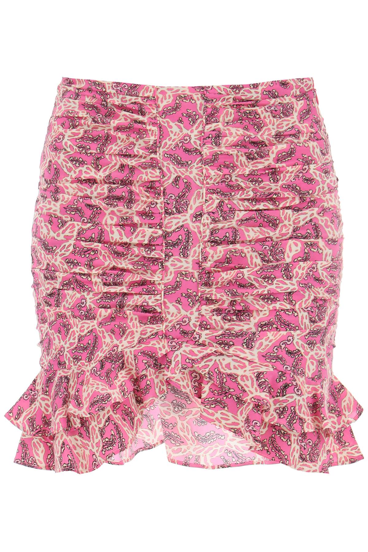 Fuchsia Paisley Mini Skirt for Women by Isabel Marant