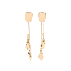 TOM FORD Lustrous Brass Mini Earrings