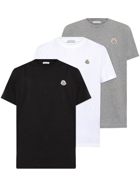 MONCLER Styled SS25 Men's Cotton T-Shirt