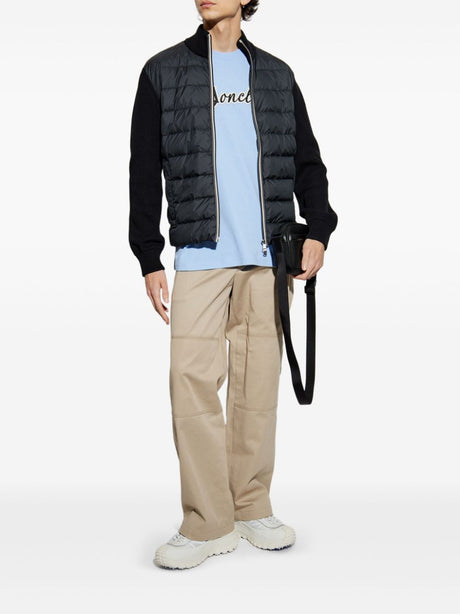 MONCLER Modern Knit Cardigan for Men - SS25 Collection