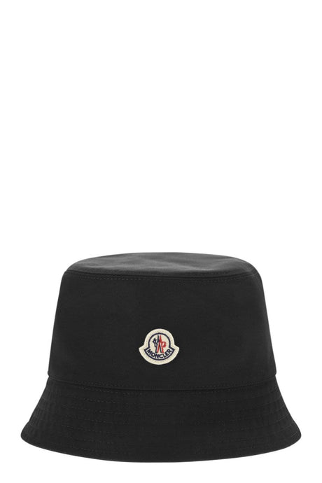 MONCLER Contemporary Micro Cotton Bucket Hat