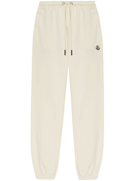 MONCLER Logo Cotton Sweatpants - Women's Fit