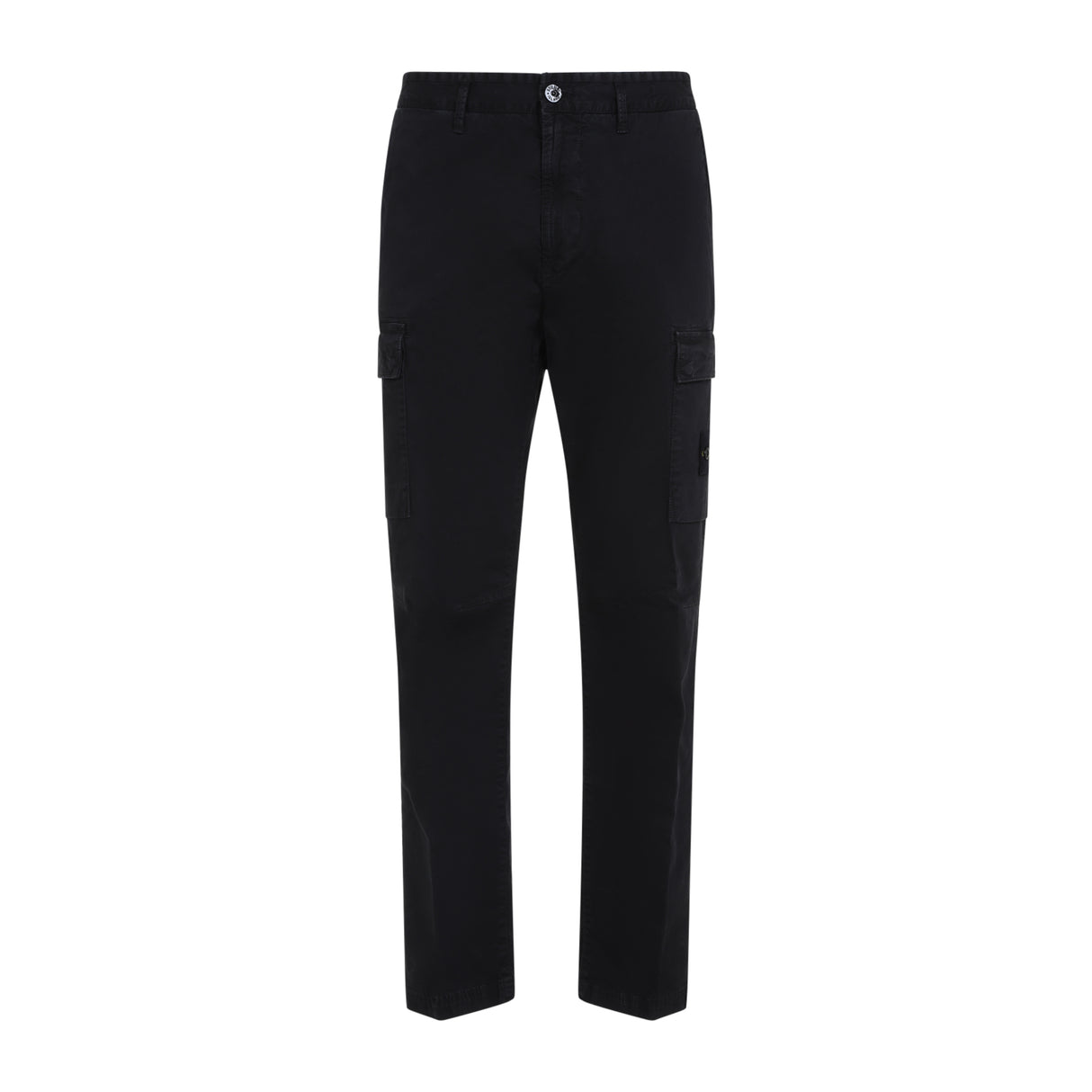 STONE ISLAND Men's Essential Cotton Blend Trousers