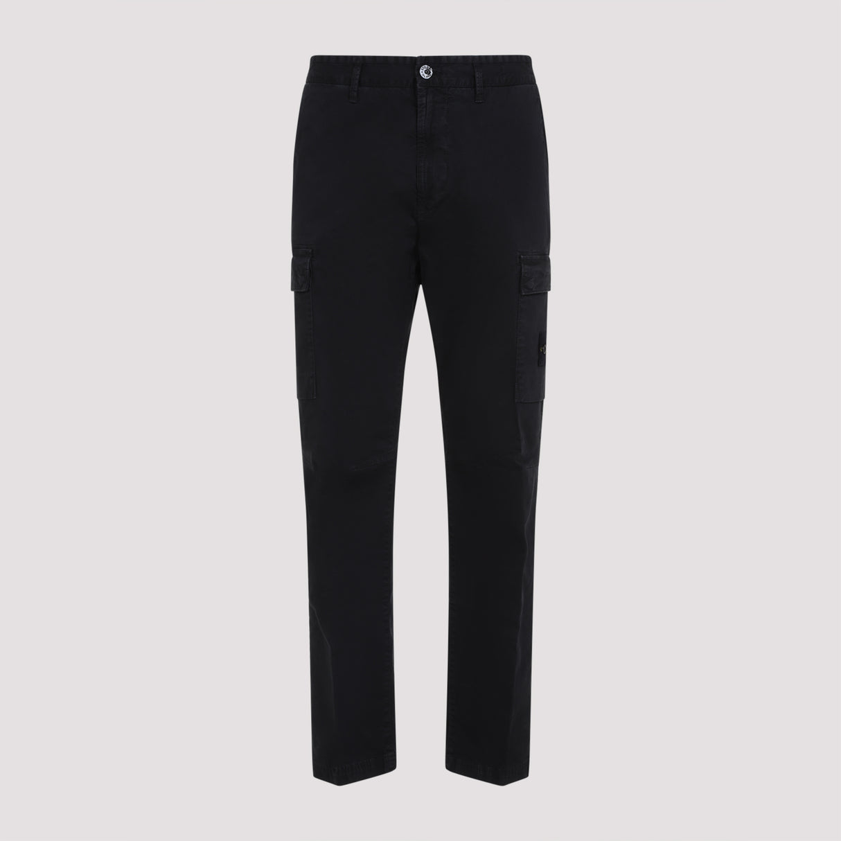 STONE ISLAND Men's Essential Cotton Blend Trousers