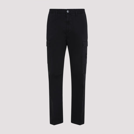 STONE ISLAND Men's Essential Cotton Blend Trousers