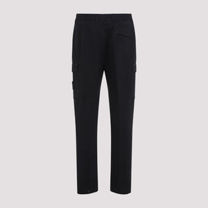 STONE ISLAND Men's Essential Cotton Blend Trousers