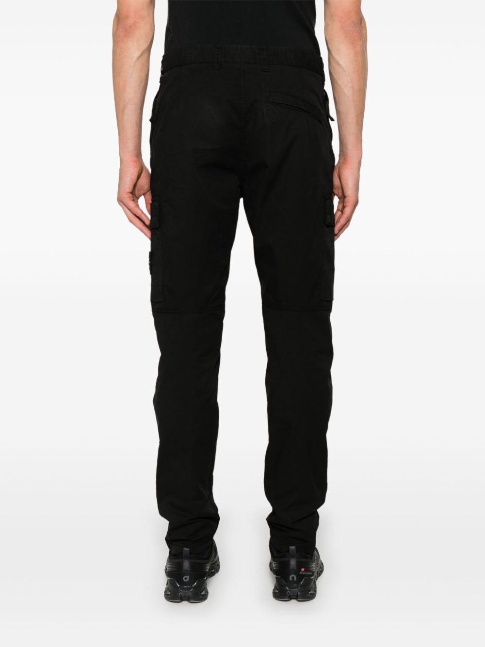 STONE ISLAND Men's Tapered Leg Cotton Cargo Trousers