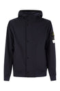 STONE ISLAND Men's Water and Wind Resistant Hooded Jacket