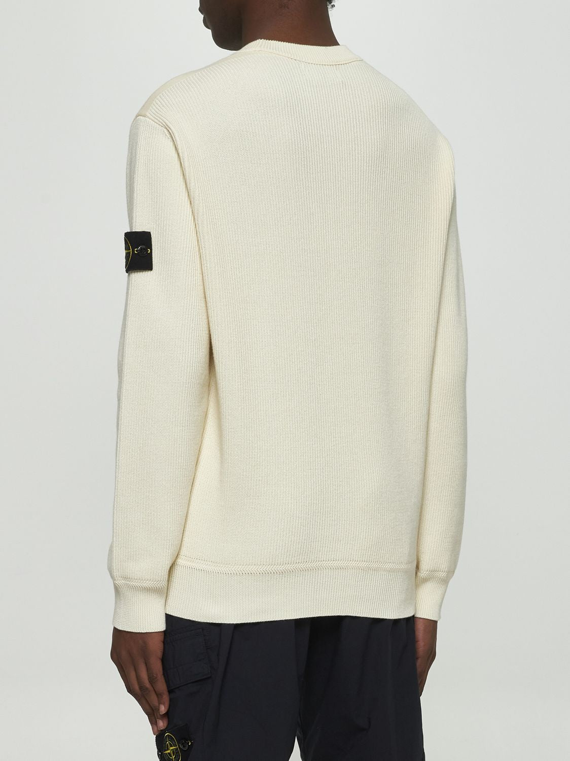 STONE ISLAND Men's Classic Crew Neck Jersey - SS25 Edition