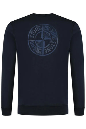 STONE ISLAND Men's Mini Sweatshirt for Spring/Summer 2025