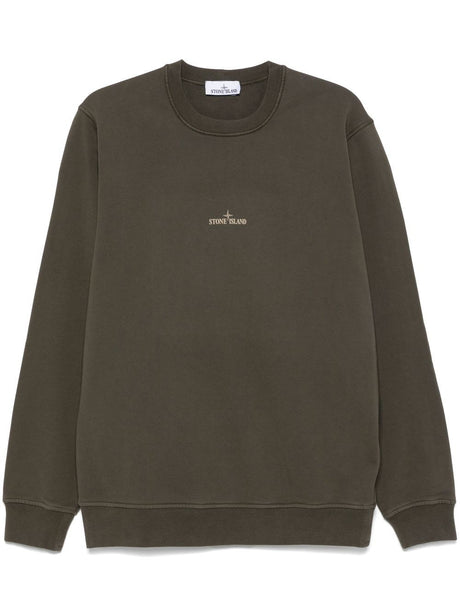 STONE ISLAND Men's Mini Sweatshirt for Spring/Summer 2025