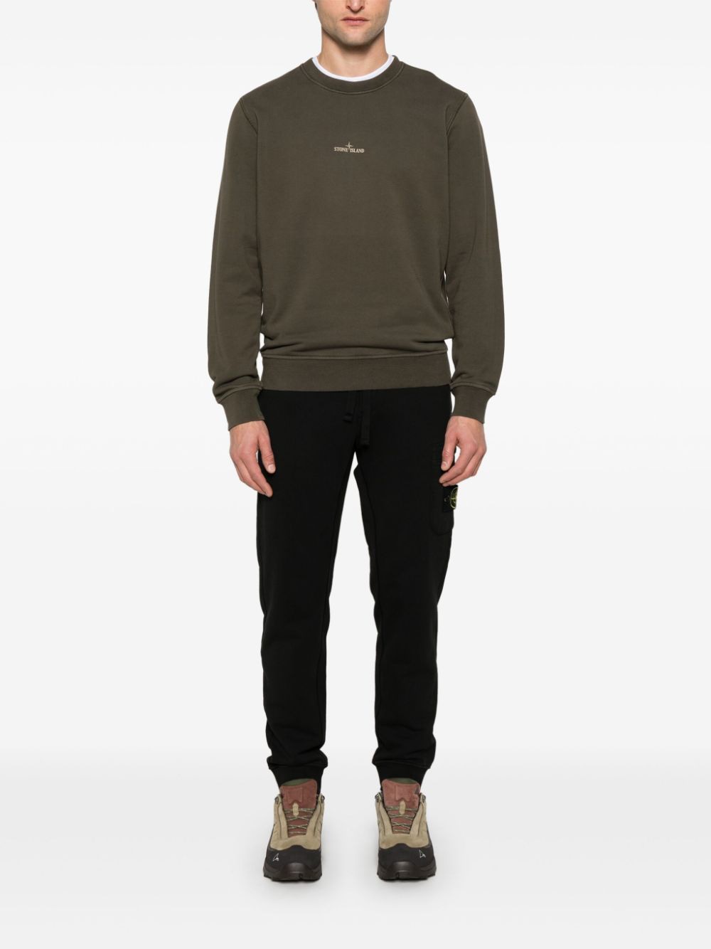 STONE ISLAND Men's Mini Sweatshirt for Spring/Summer 2025