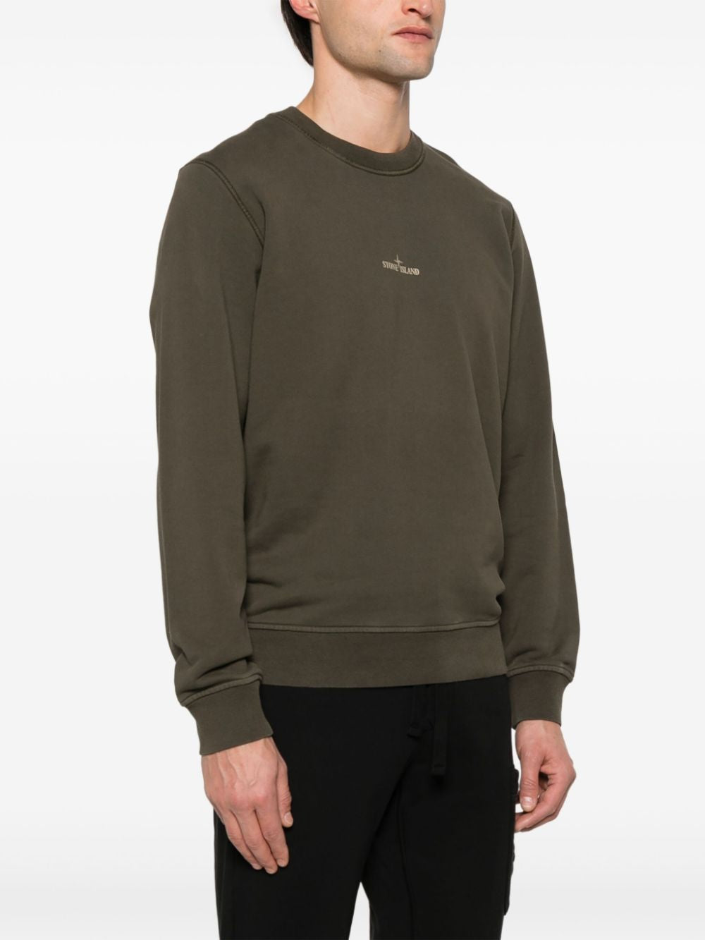 STONE ISLAND Men's Mini Sweatshirt for Spring/Summer 2025