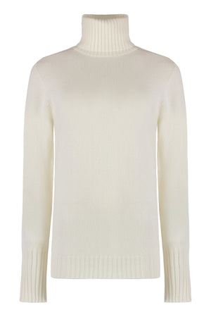 THE (ALPHABET) Elegant Cashmere Turtleneck Pullover