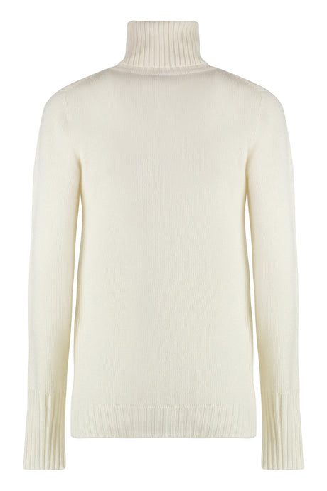 THE (ALPHABET) Elegant Cashmere Turtleneck Pullover