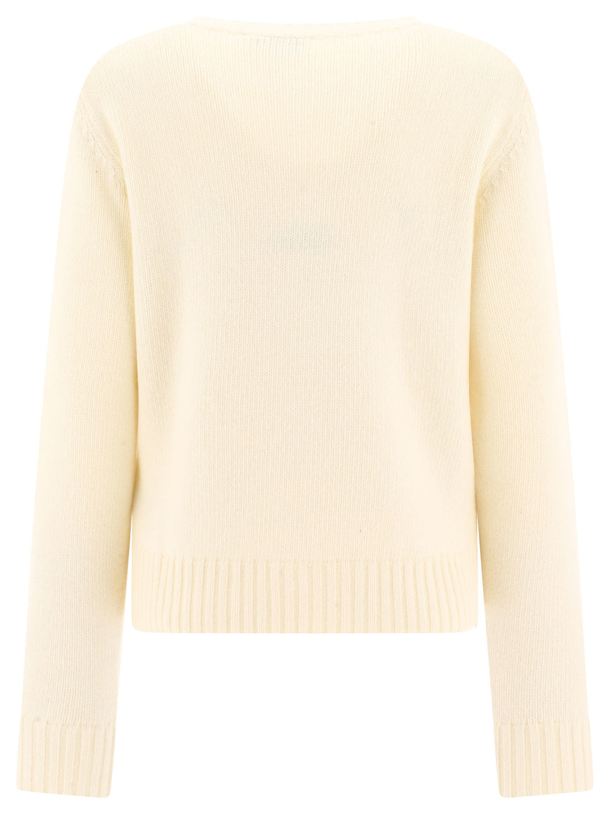 GANNI Graphic Wool Mix O-Neck Sweater