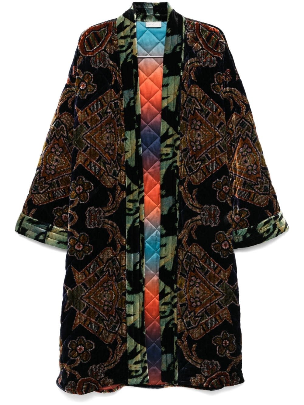 PIERRE LOUIS MASCIA Chic Printed Kimono