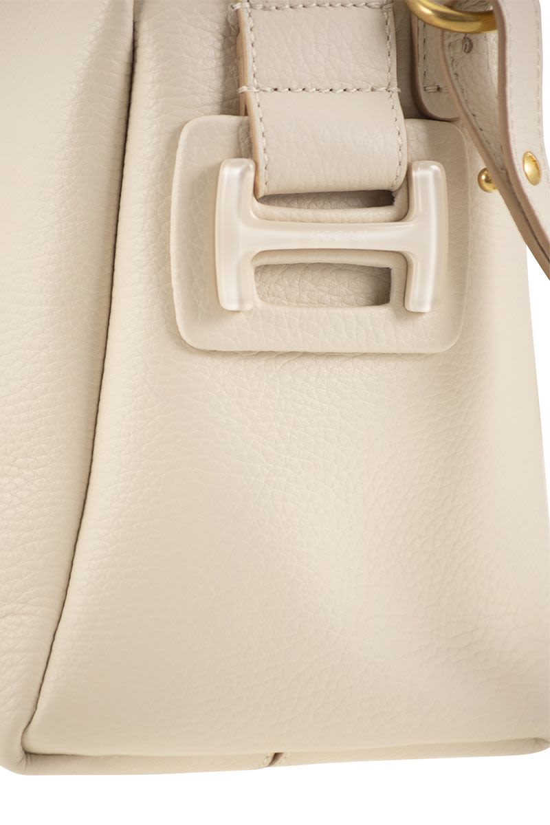 Cool and Feminine White Camera Handbag for Women from H-Handbag by HOGAN