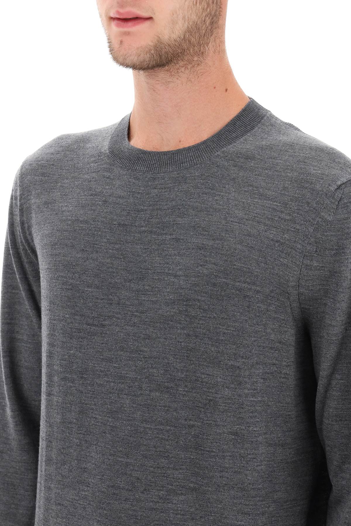 TOM FORD Luxurious Fine Wool Sweater in Grey for Men's Fall/Winter Wardrobe