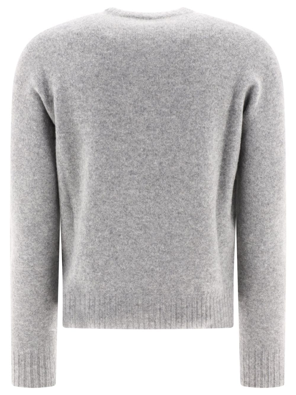 TOM FORD Luxurious Grey Cashmere Crewneck Sweater