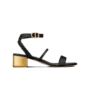 DIOR Black Egee Sandals for Women - Spring/Summer 2024 Collection