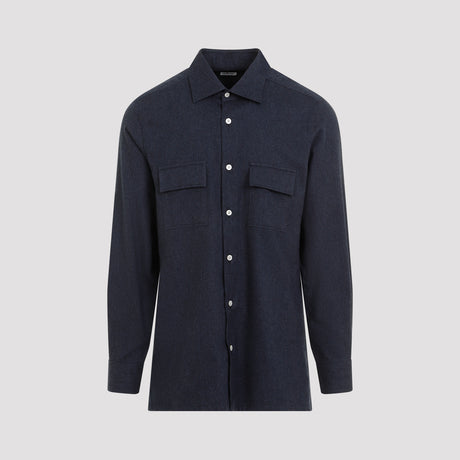 KITON Luxurious Cotton Shirt for Men - Fall Winter 24/25