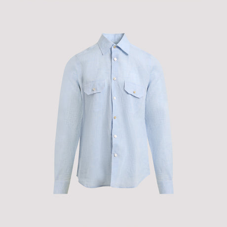 KITON Linen Comfort Shirt for Men