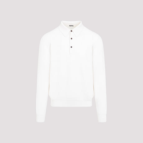 KITON Cashmere Knit Polo Sweater - Fall Winter 24/25