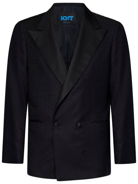 KITON Double-Breasted Tuxedo Jacket for Men - Spring Summer 25