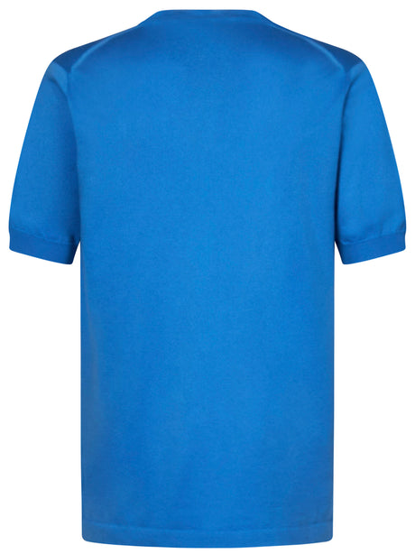 KITON Short-Sleeved Crewneck Sweater for Men