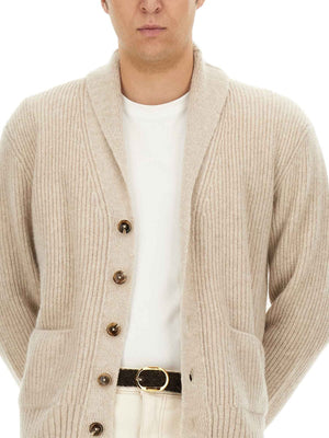 TOM FORD Cashmere and Silk Cardigan - Regular Fit, Size 48