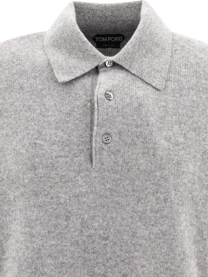 TOM FORD Elegant Cashmere Polo Sweater