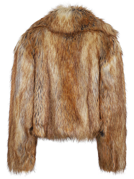 BB COUTURE Mini Faux Fur Short Jacket