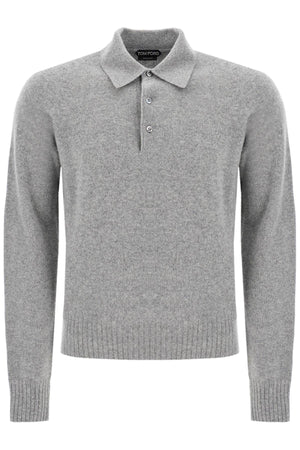 TOM FORD Luxury Cashmere Polo Pullover