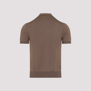 TOM FORD Silk Blend Polo for Men - SS25