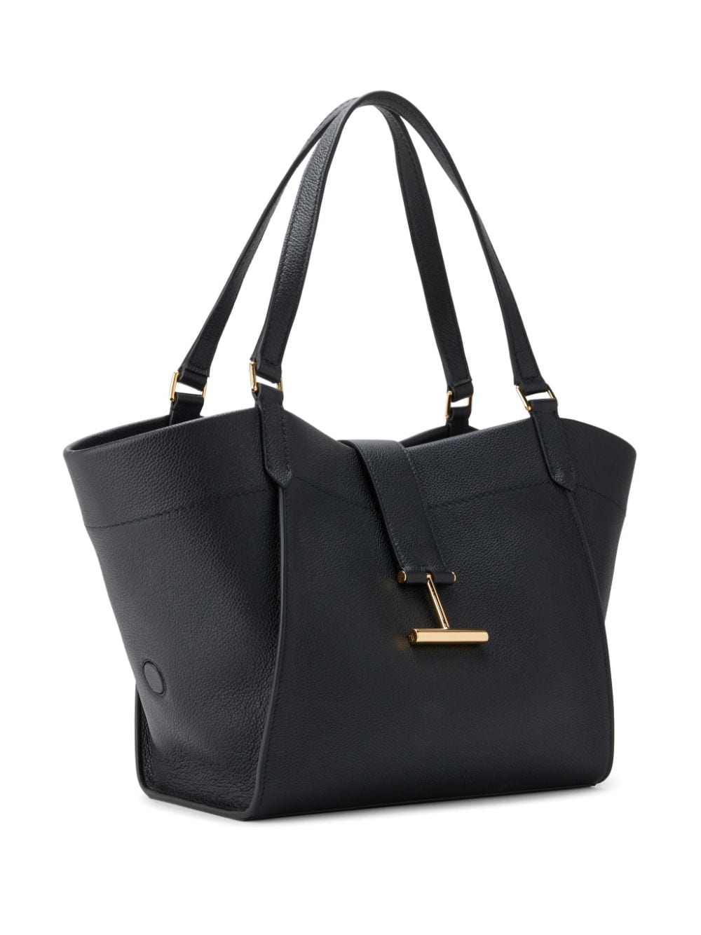 TOM FORD Medium Grained Leather Tote Handbag