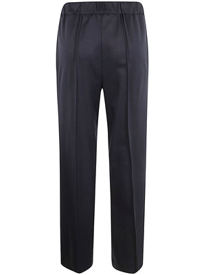 LIVIANA CONTI Elastic Waist Trousers for Women - Casual Style