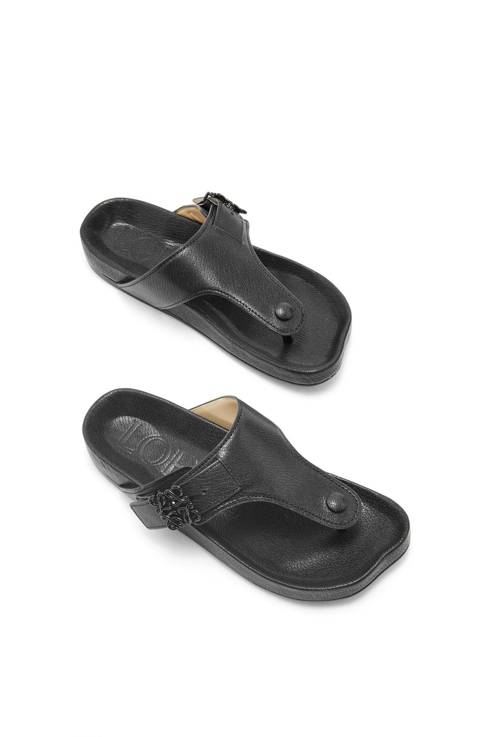 Đồ Sandal Da Dê Vàng & Cam Dành Cho Phụ Nữ SS23