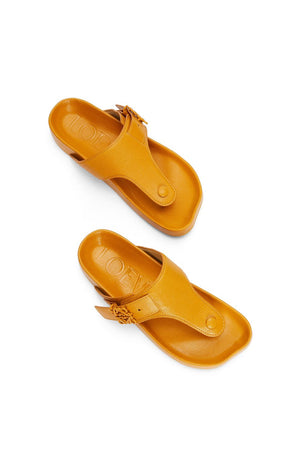 LOEWE Stylish Women's Sandals for SS23 in Yellow and Orange