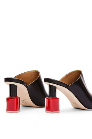 LOEWE Sleek BLCK/RED NAIL POLISH Flat for Women - SS23