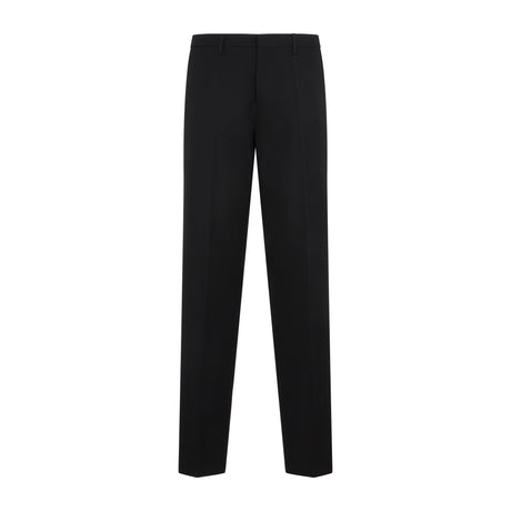 LANVIN Classic Wool Cigarette Pants - Size 10