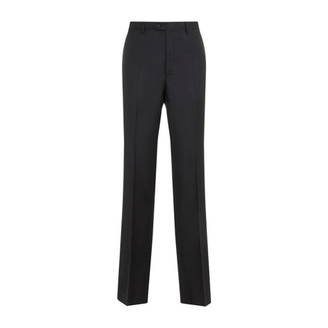 LANVIN Elegant Virgin Wool Trousers - 24/25 Collection