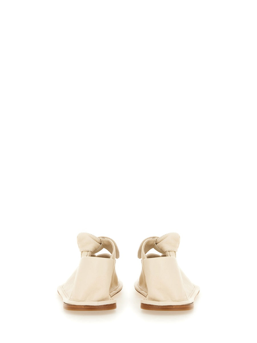 HEREU Luxe Lambskin Sandals