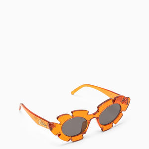 LOEWE Geometric Orange Sunglasses for Women - FW23 Collection