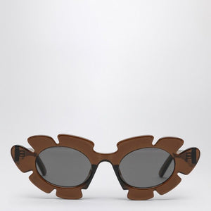 LOEWE Geometric Orange Sunglasses for Women - FW23 Collection